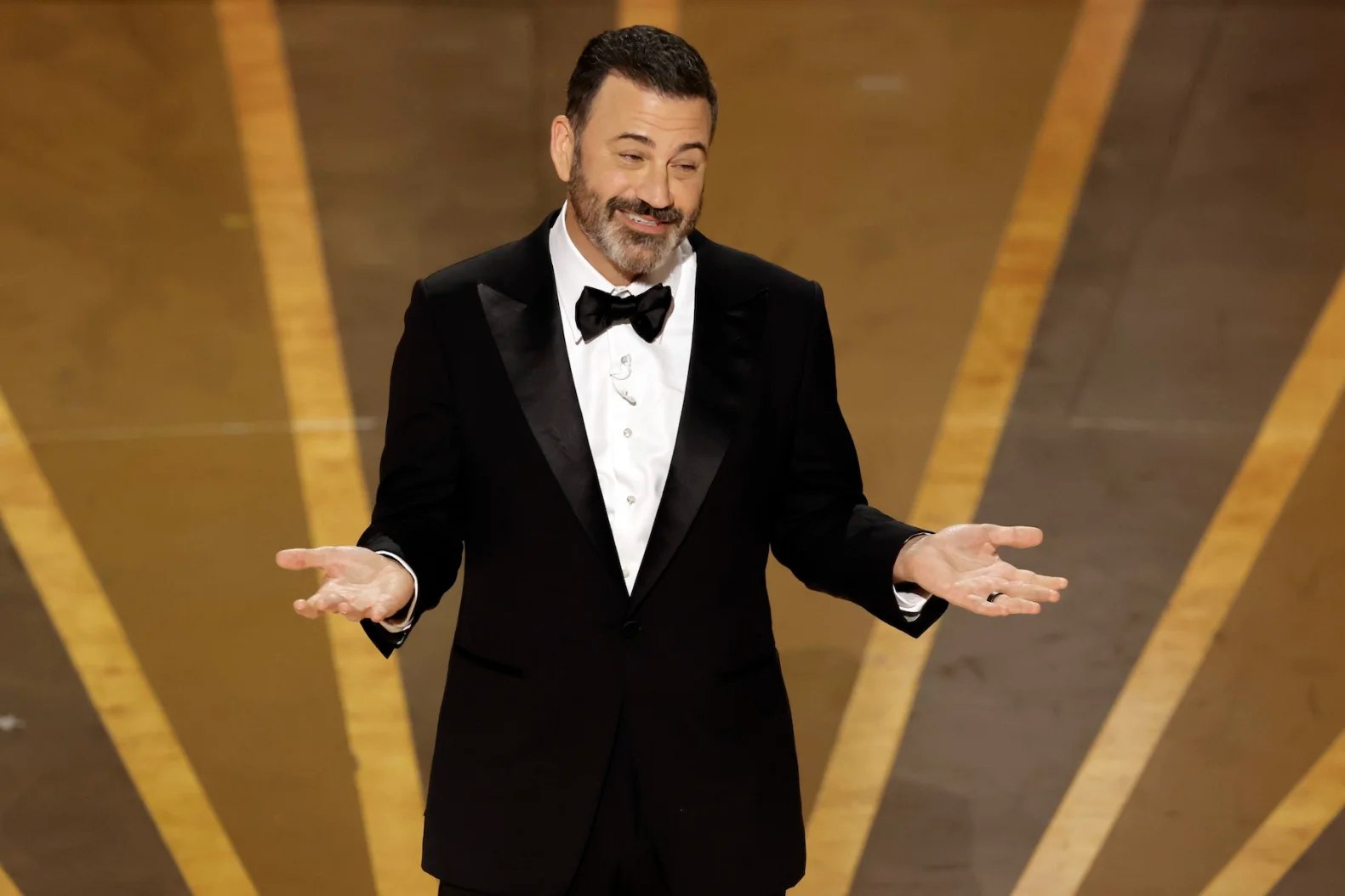 O anfitrião do 95o Oscars, Jimmy Kimmel. Imagem: Kevin Winter/Getty Images.