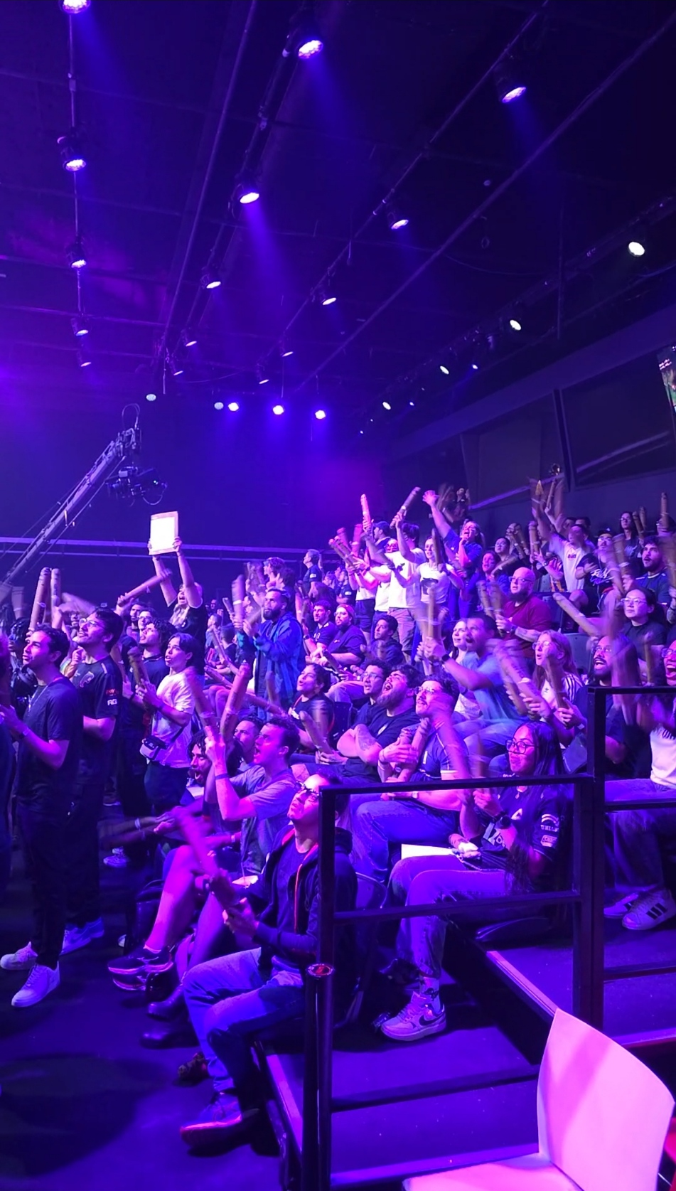 Torcida durante o último jogo da final da America Cup - Foto: Thomas Fernandez