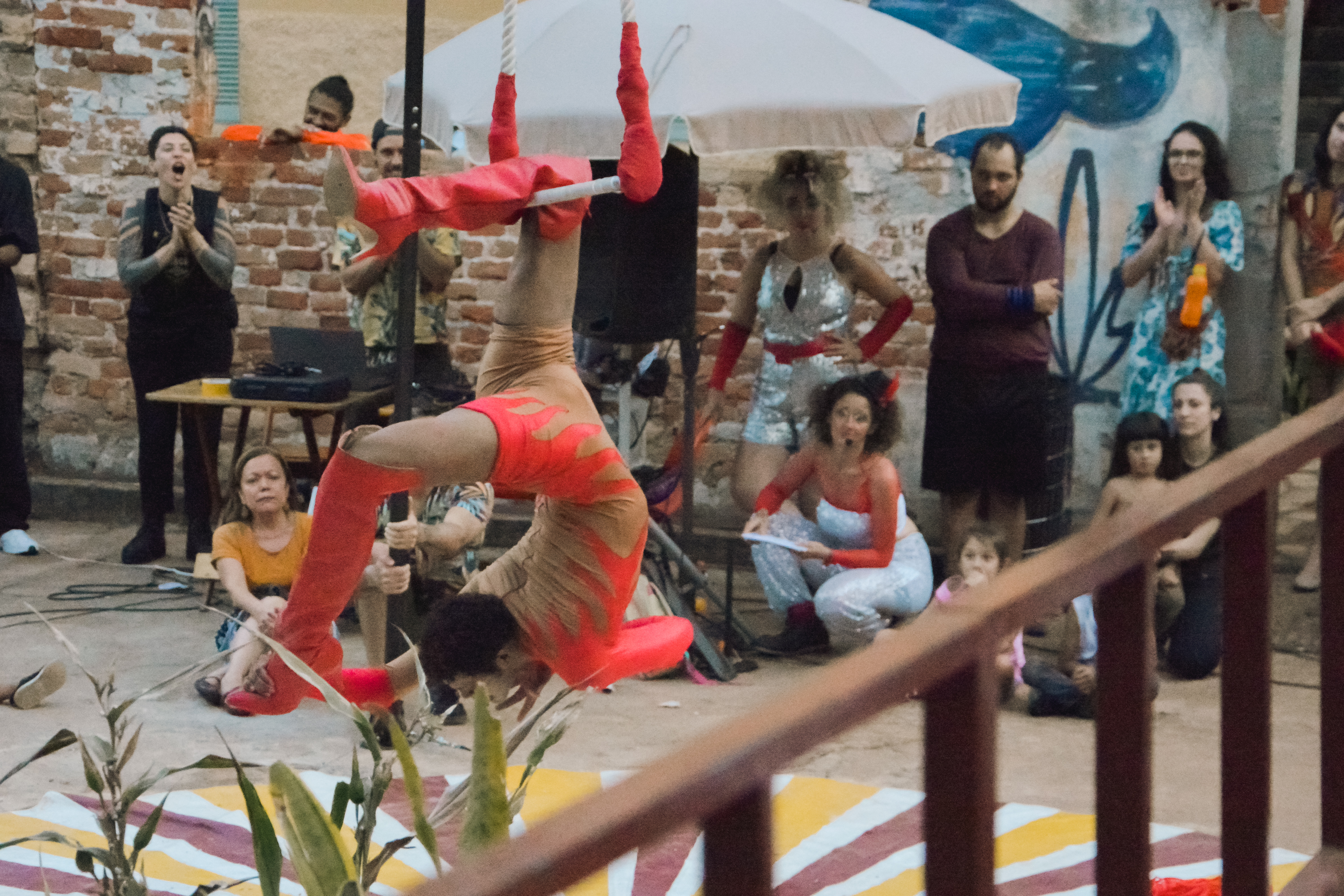 Atividade Cultural: 4° Festival do Circo do Bexiga. Vila Itororó. Foto por: Geovana Bosak