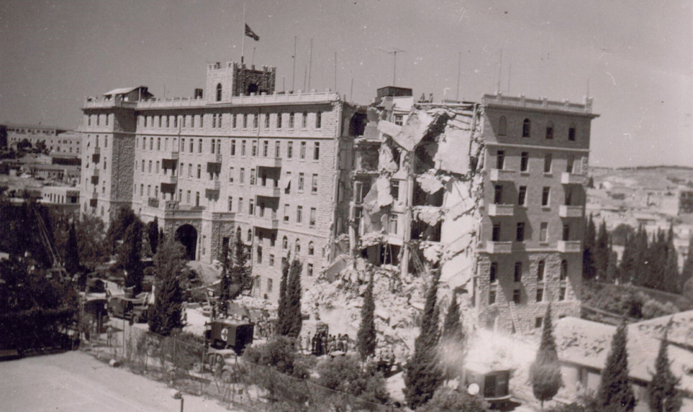 Hotel King David foi alvo de ataque do grupo Irgun