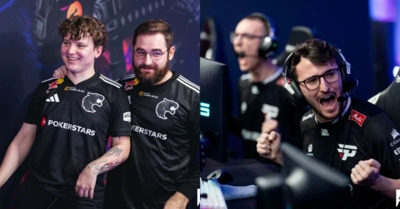 Fotos dos times da FURIA e paiN