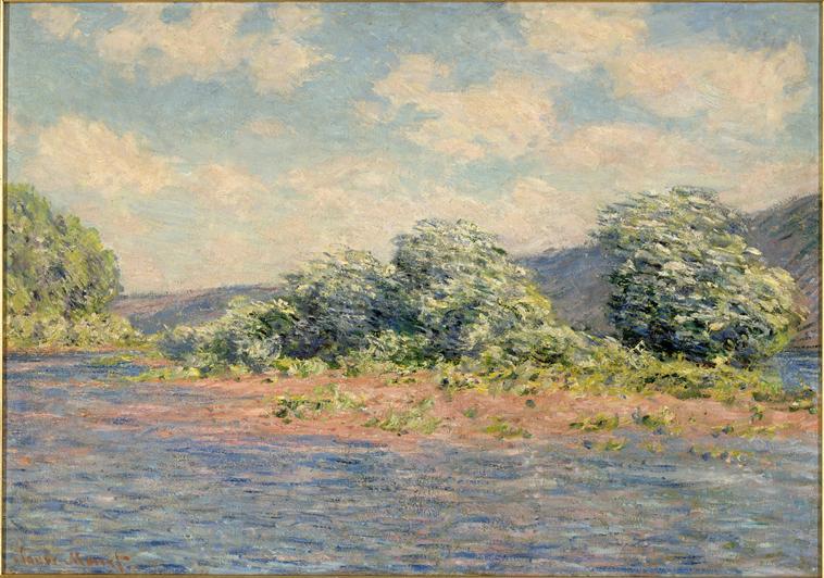 “O Sena em Port-Villez” (1890) Fonte: Wikipedia