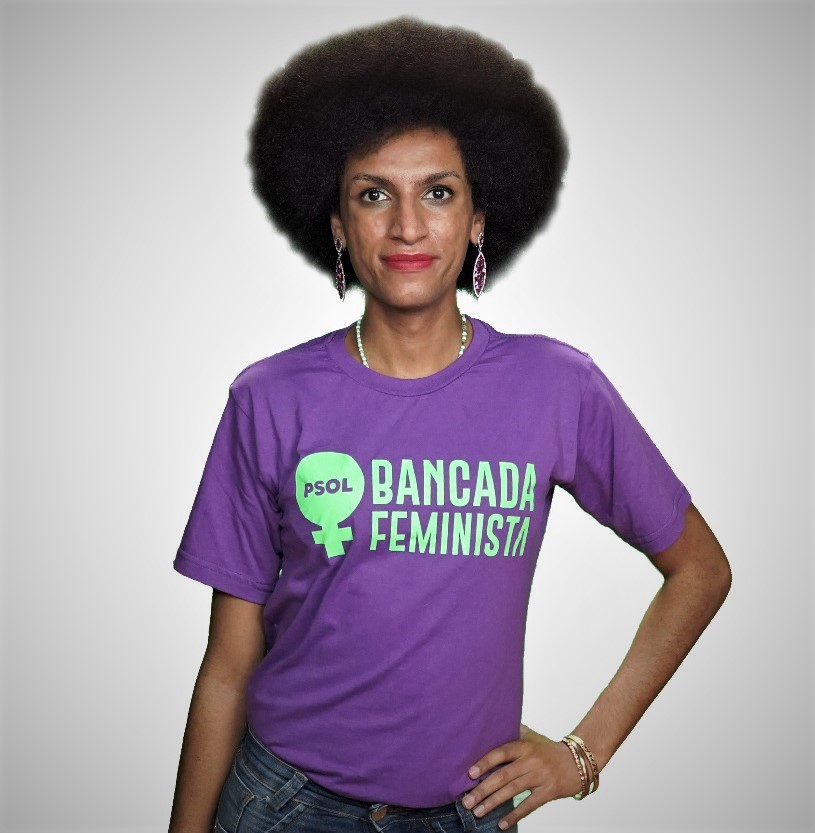 Carolina Iara, covereadora da bancada feminista do PSOL