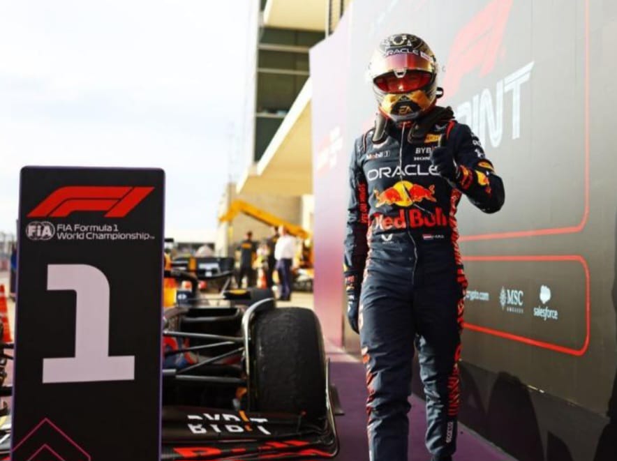 Verstappen venceu a Sprint sem grandes dificuldades, mesmo largando da quarta posição – Foto: Mark Thompson/Getty Images