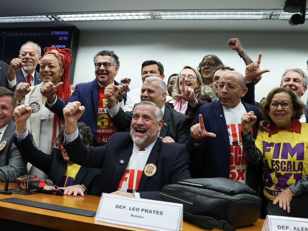 Reunião da Comissão Especial da Câmara sobre o Fim da Escala 6x1 para votar o relatório final da PEC 221/2019. Foto: Lula Marques/Agência Brasil 