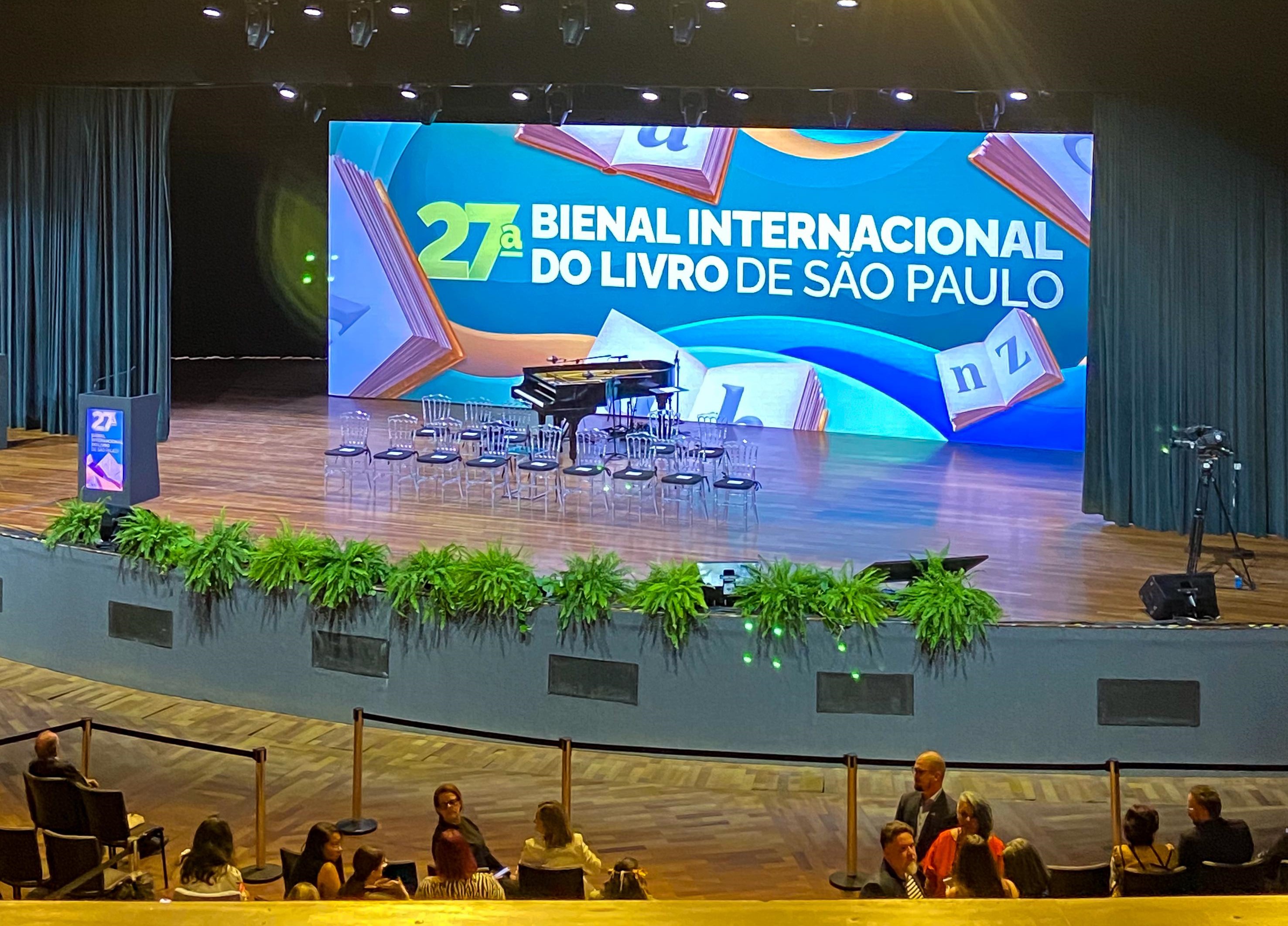 Cerimônia de abertura da 27º Bienal Internacional do Livro - Foto: Luane França 