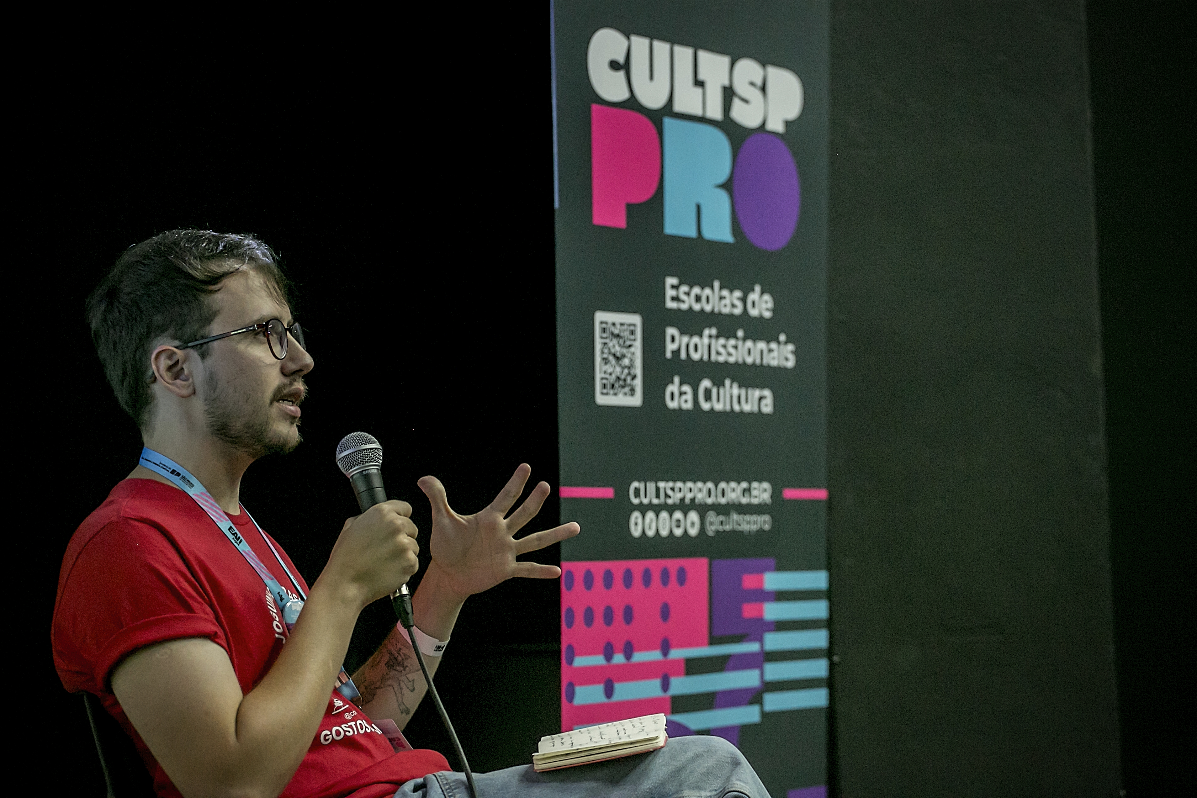 Lucas Toso, Criador do podcast e site Controles Voadores e organizador do Festival Jogatório       Foto: Reprodução/CultPro