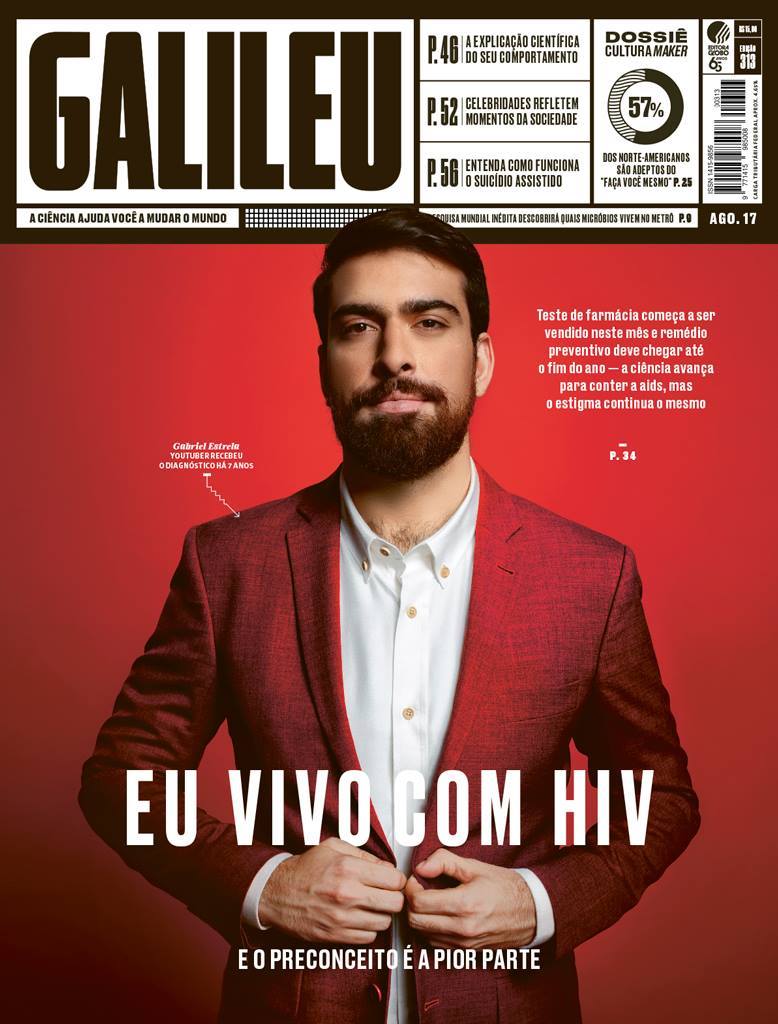 Capa da edição de agosto de 2017 da Revista Galileu 