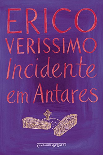 Livro Incidente em Antares, capa roxa