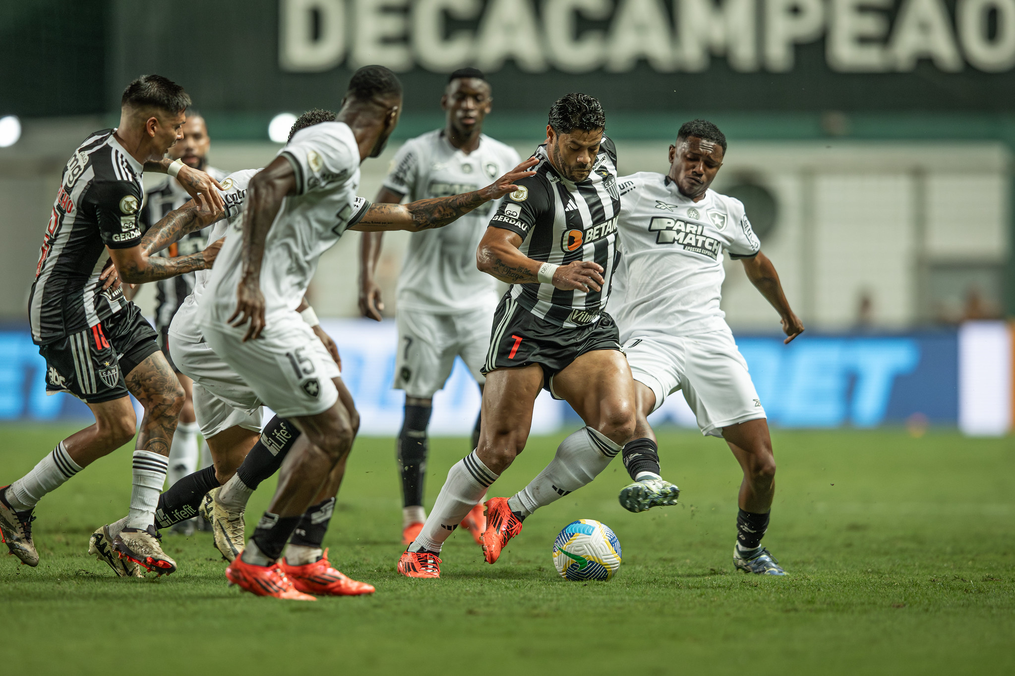 Galo empata com Botafogo no Brasileiro. Foto: Reprodução/Clube Atlético Mineiro