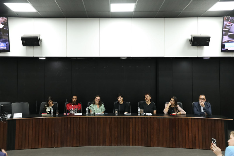 RODA DE CONVERSA PROMOVIDA PELA ALESP SOBRE AS CÂMERAS CORPORAIS USADAS PELA POLICIA DE SÃO PAULO