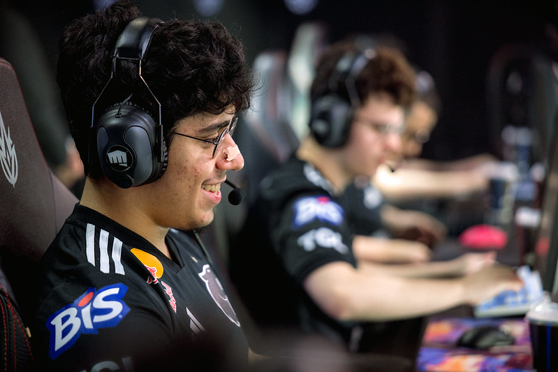 Tatu durante série contra a VKS - Foto: CBLOL/flickr