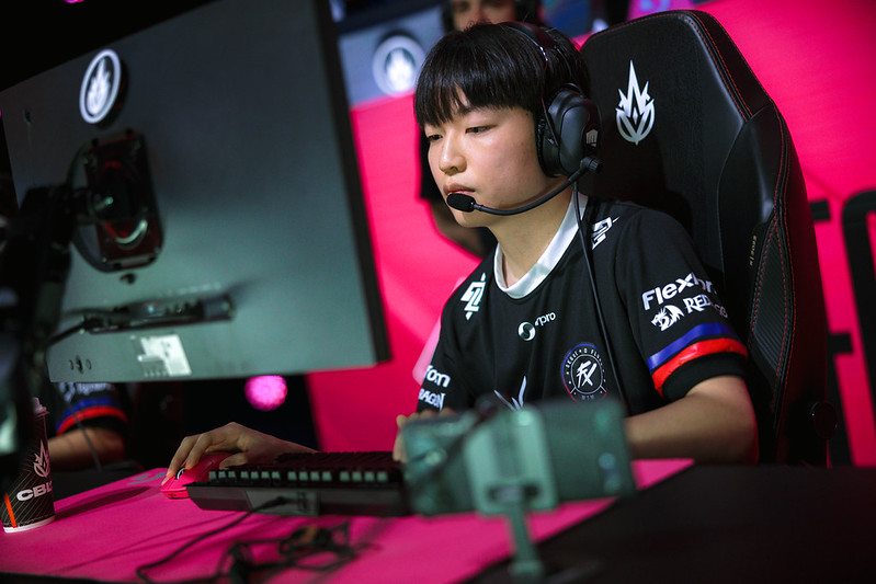 Peach durante partida contra a paiN - Foto: CBLOL/flickr