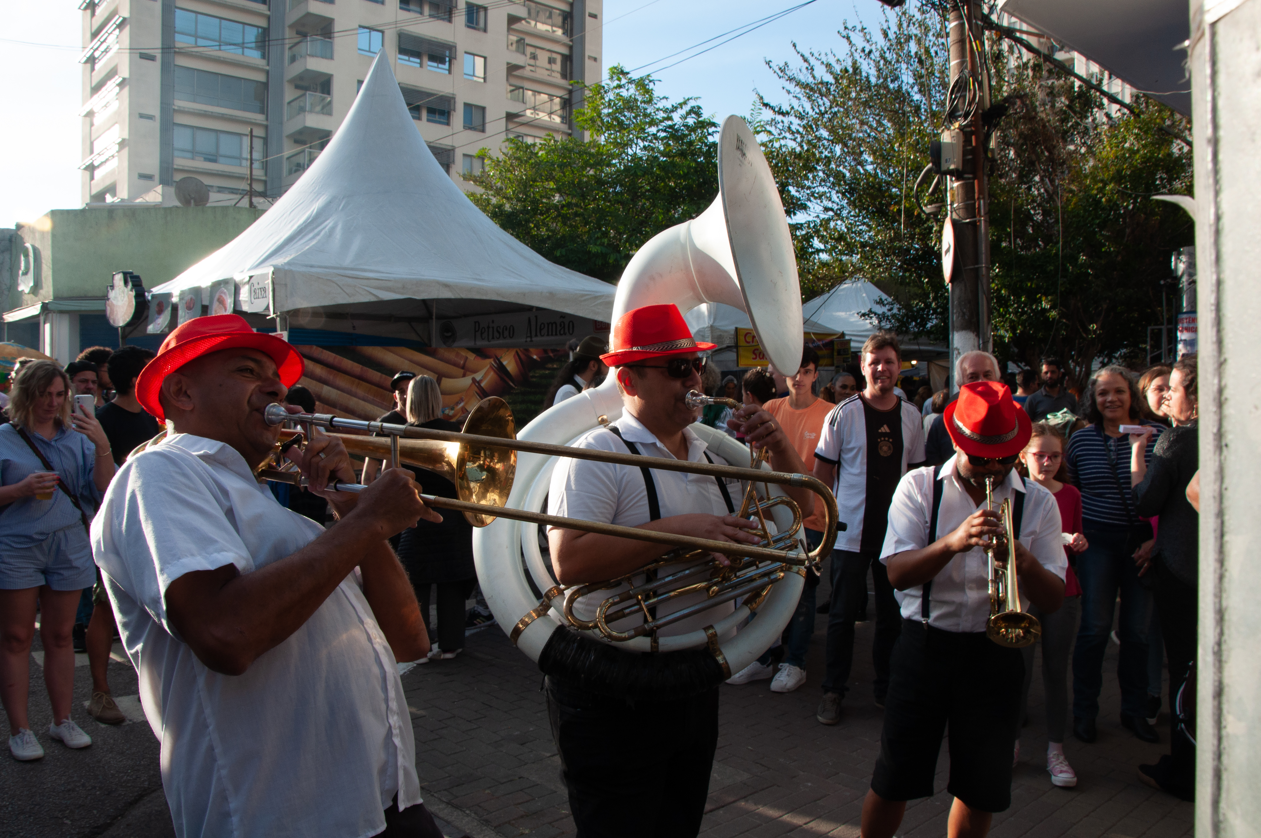 Músicos no evento Maifest (Foto: Beatriz Yamamoto)