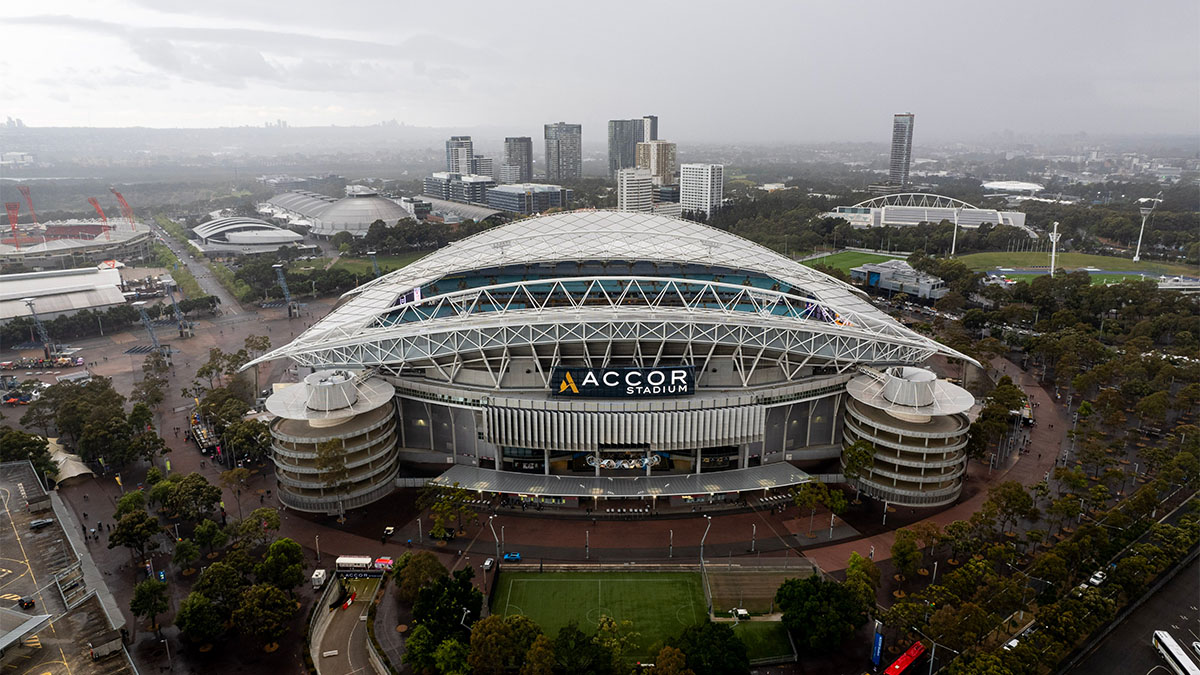 Accor Stadium. Imagem: Divulgação/Austadium