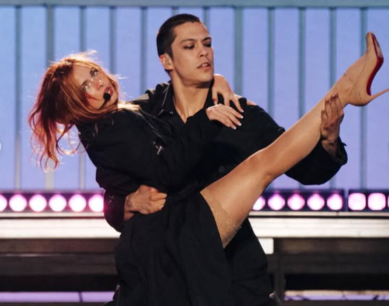 Addison e seu dançarino Patrick. Foto: Reprodução / Instagram (@addisonraee)