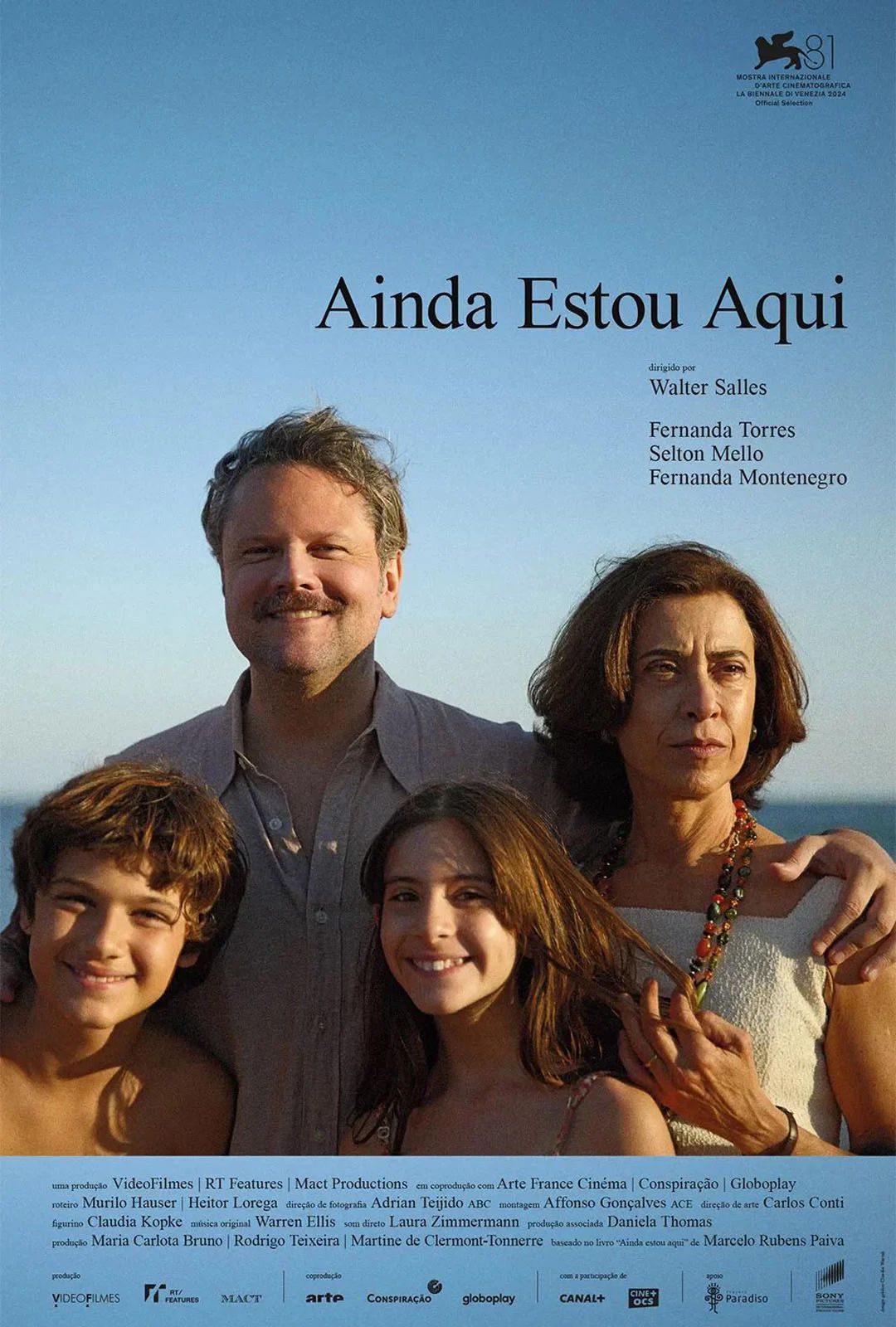 Poster do filme nacional "Ainda estou aqui”. Foto: Divulgação/RT Features