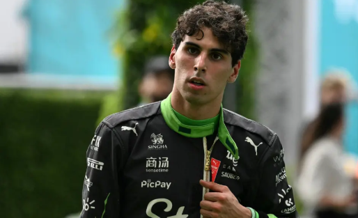 Gabriel Bortoleto no GP de Miami de F1  Foto por: Chandan Khanna / AFP