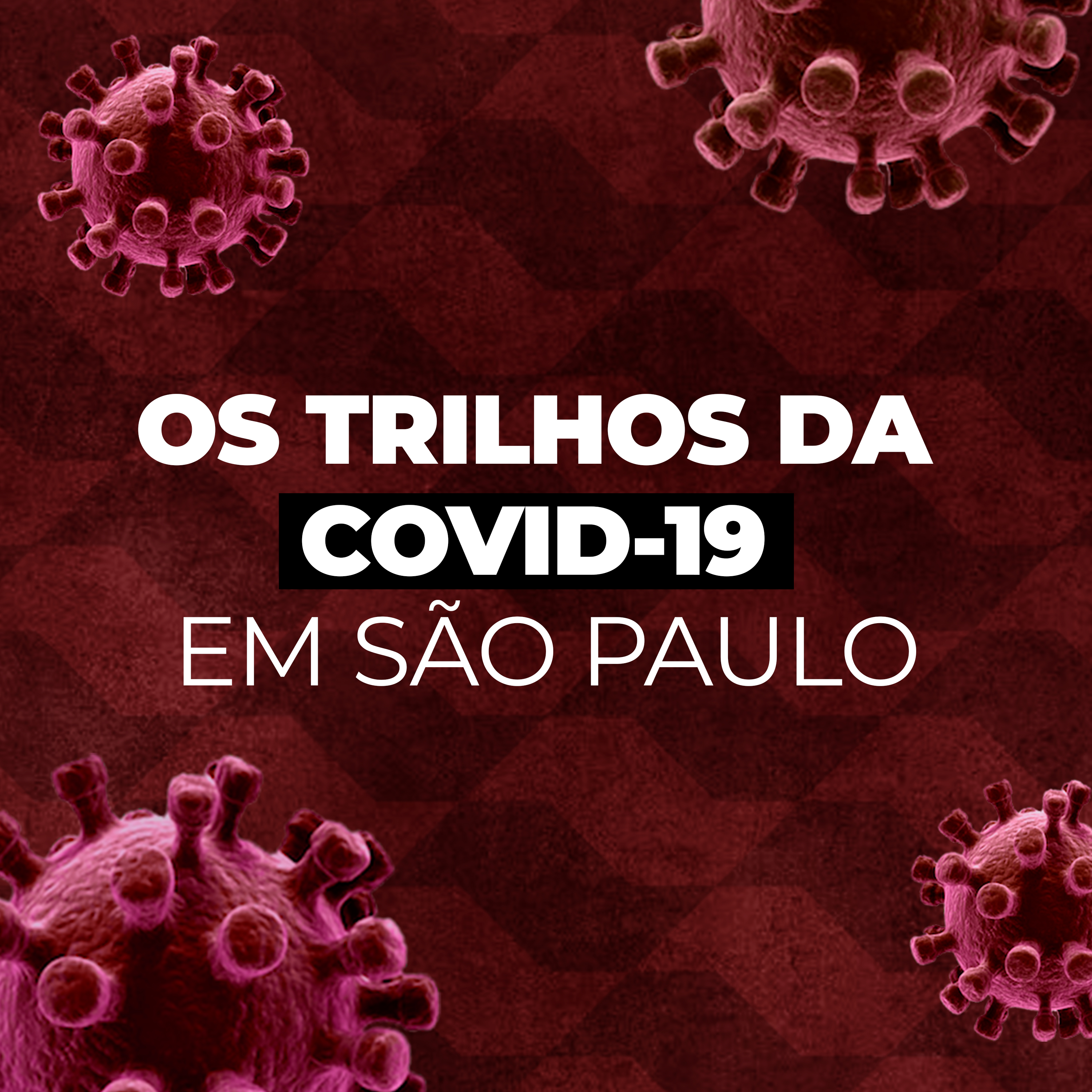 Os trilhos da Covid-19 em São Paulo