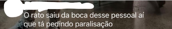 Comentário preconceituoso feito na assembleia geral transmitida pelo 22 de Agosto