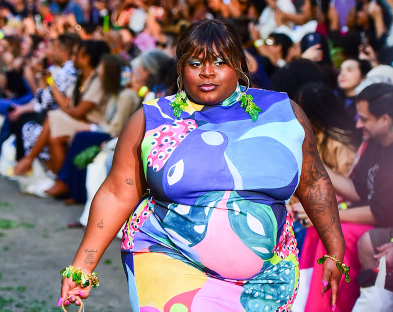 Jojo Todynho desfila para Isaac Silva Foto: Agência Brazil News / Elas no Tapete Vermelho