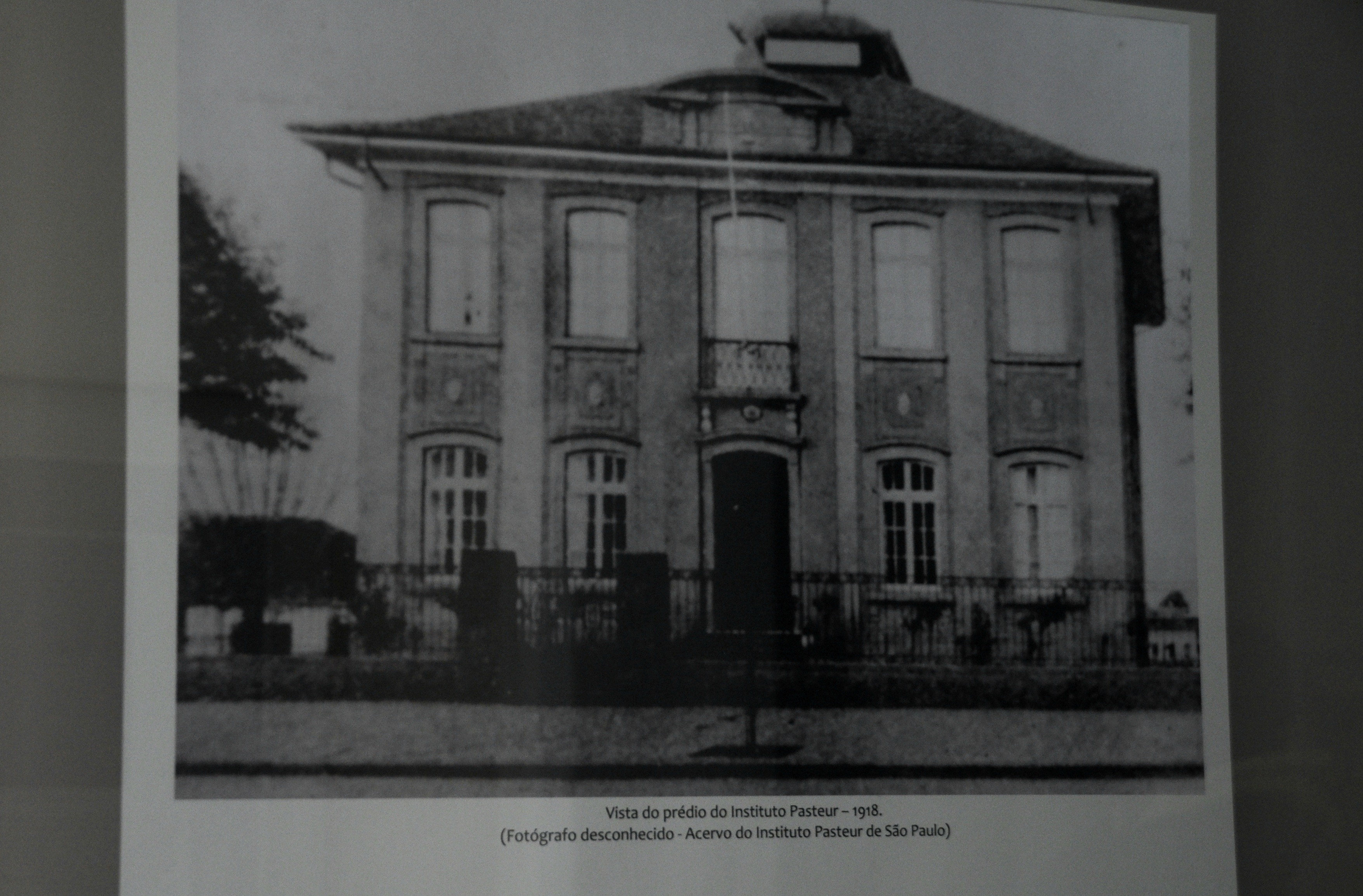 Foto do Instituto Pasteur quinze anos após sua construção