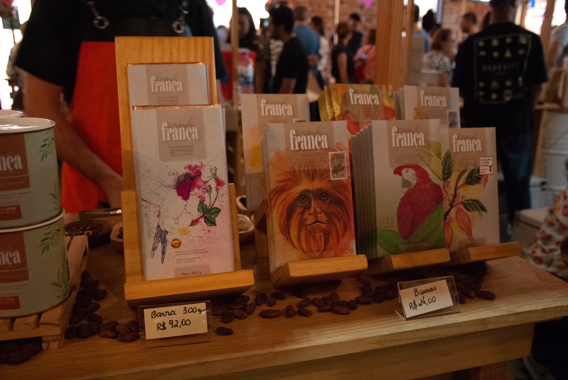 Priscyla França Chocolates no evento Feira Sabor Nacional (Foto: Beatriz Yamamoto)