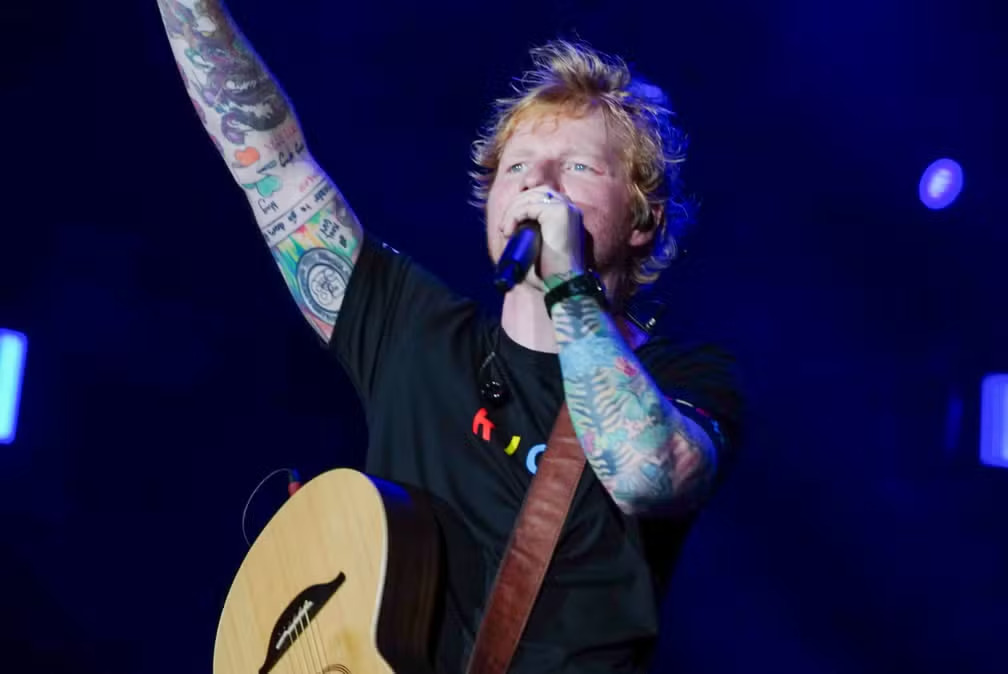 Ed Sheeran canta no Rock in Rio 2024