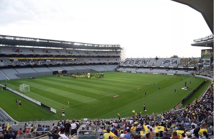 Eden Park, em Auckland, Nova Zelândia. Imagem: Divulgação/FIFA.