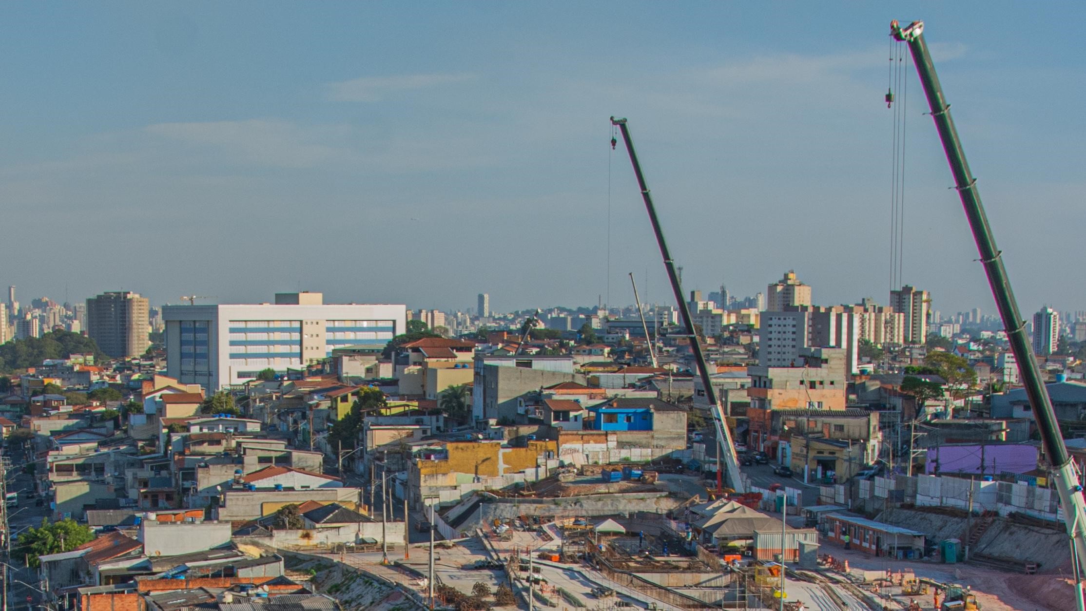 Obras do complexo Brasilândia.