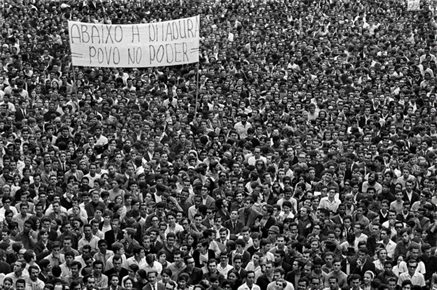 Passeata dos Cem Mil. Rio de Janeiro, 1968