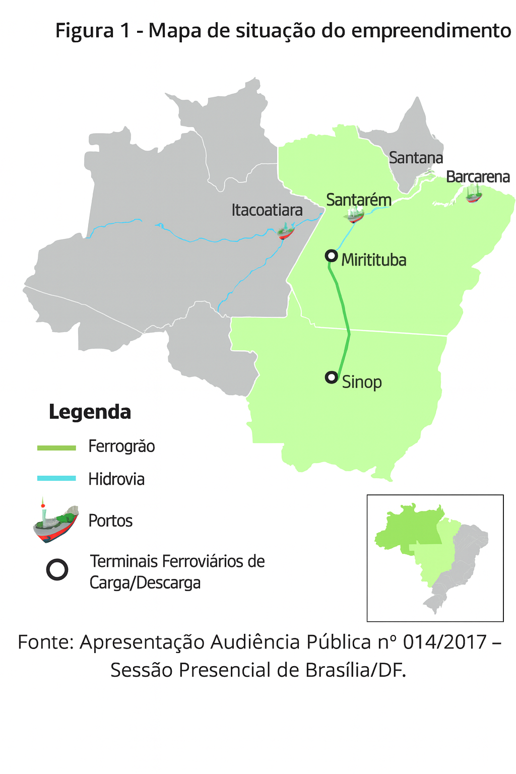 Legenda da Ferrogrão