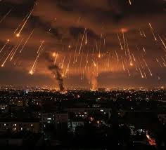 Imagem gerada no Google IA sobre um ataque a Tel Aviv, Israel. 