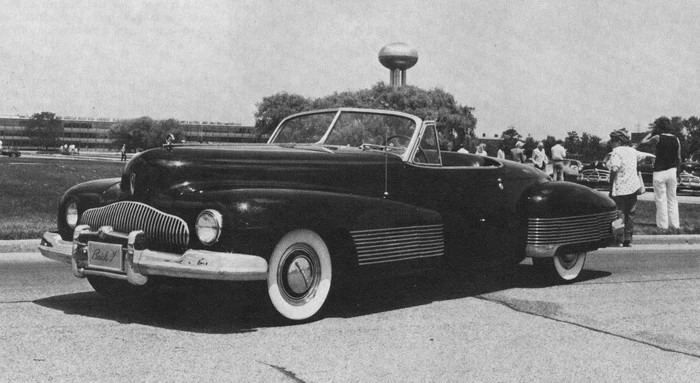 Imagem de modelo de carro projetado nos anos 1920