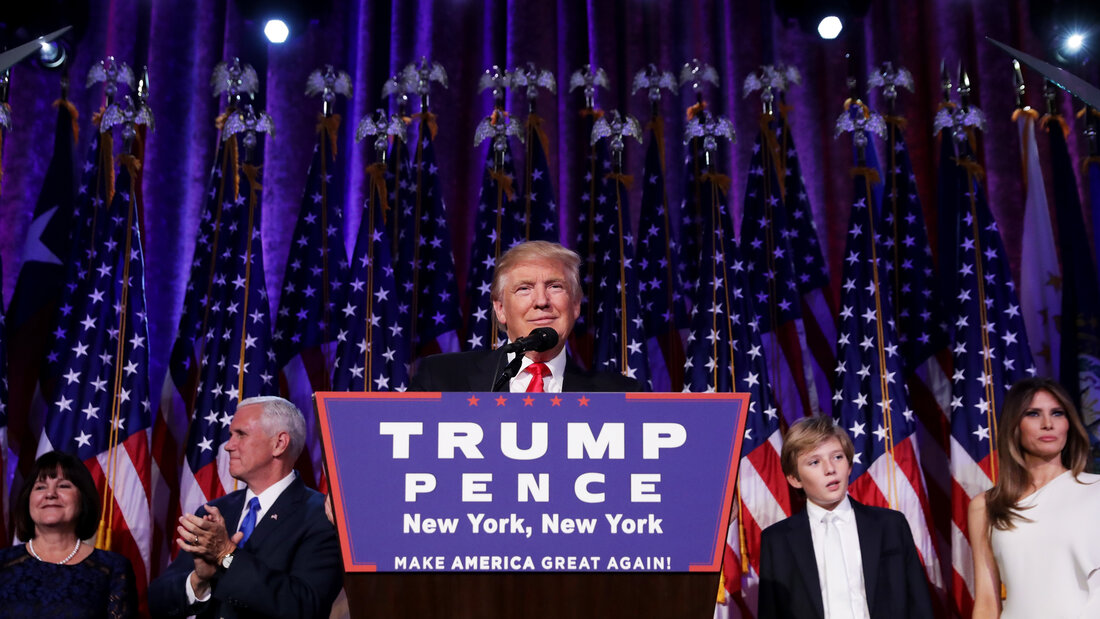 Trump discurso da vitória