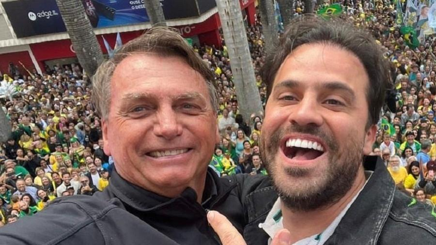 Marçal e Bolsonaro