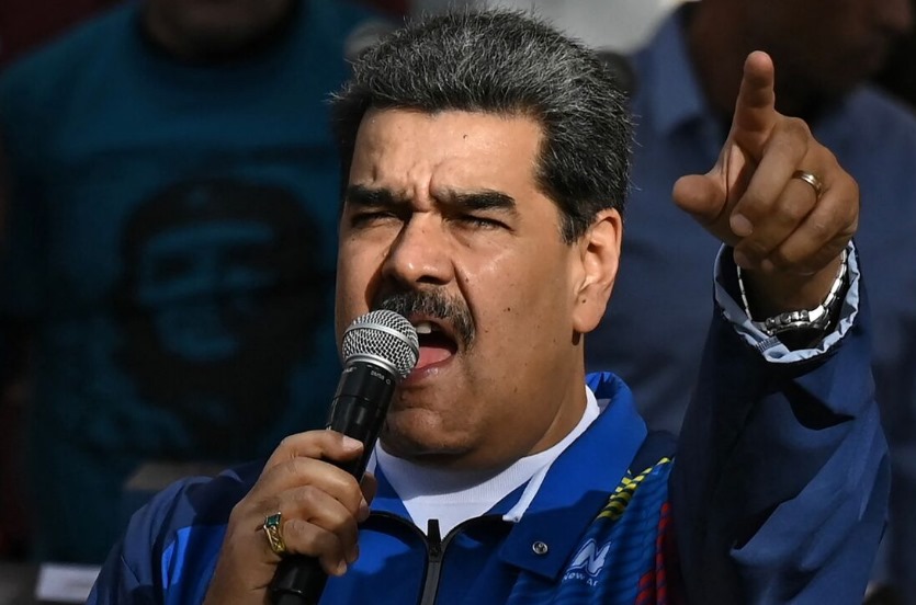 Nicolás Maduro, atual presidente da Venezuela em discurso