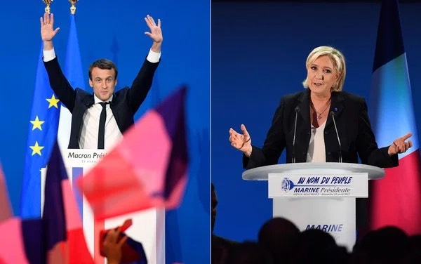 macron e le pen