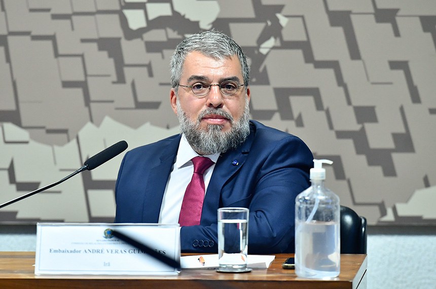 Andre Veras Guimarães, embaixador do Brasil no Irã. Foto: Geraldo Magela/Agência Senado