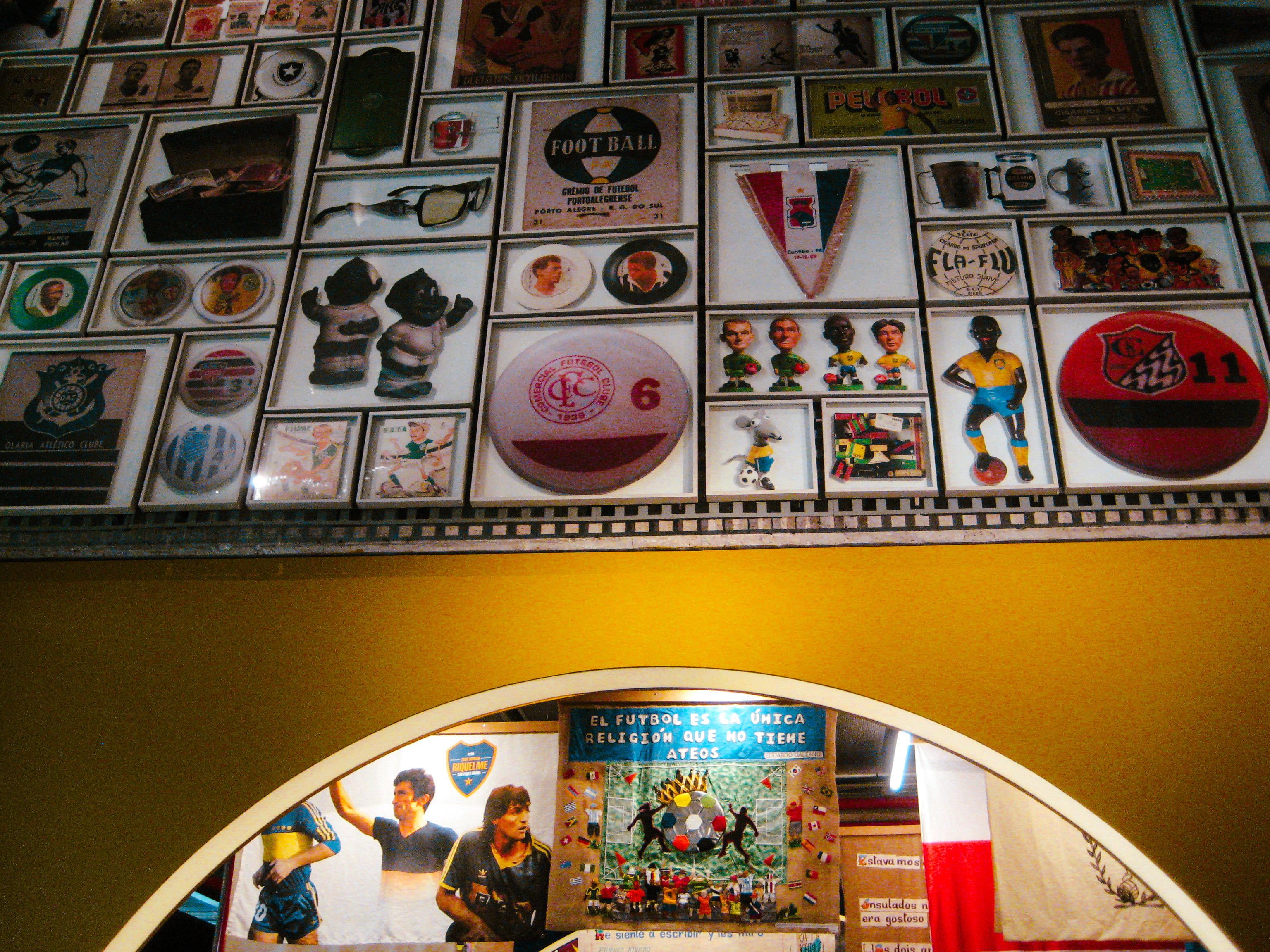 Por dentro do Museu do Futebol. Foto: Beatriz Neves