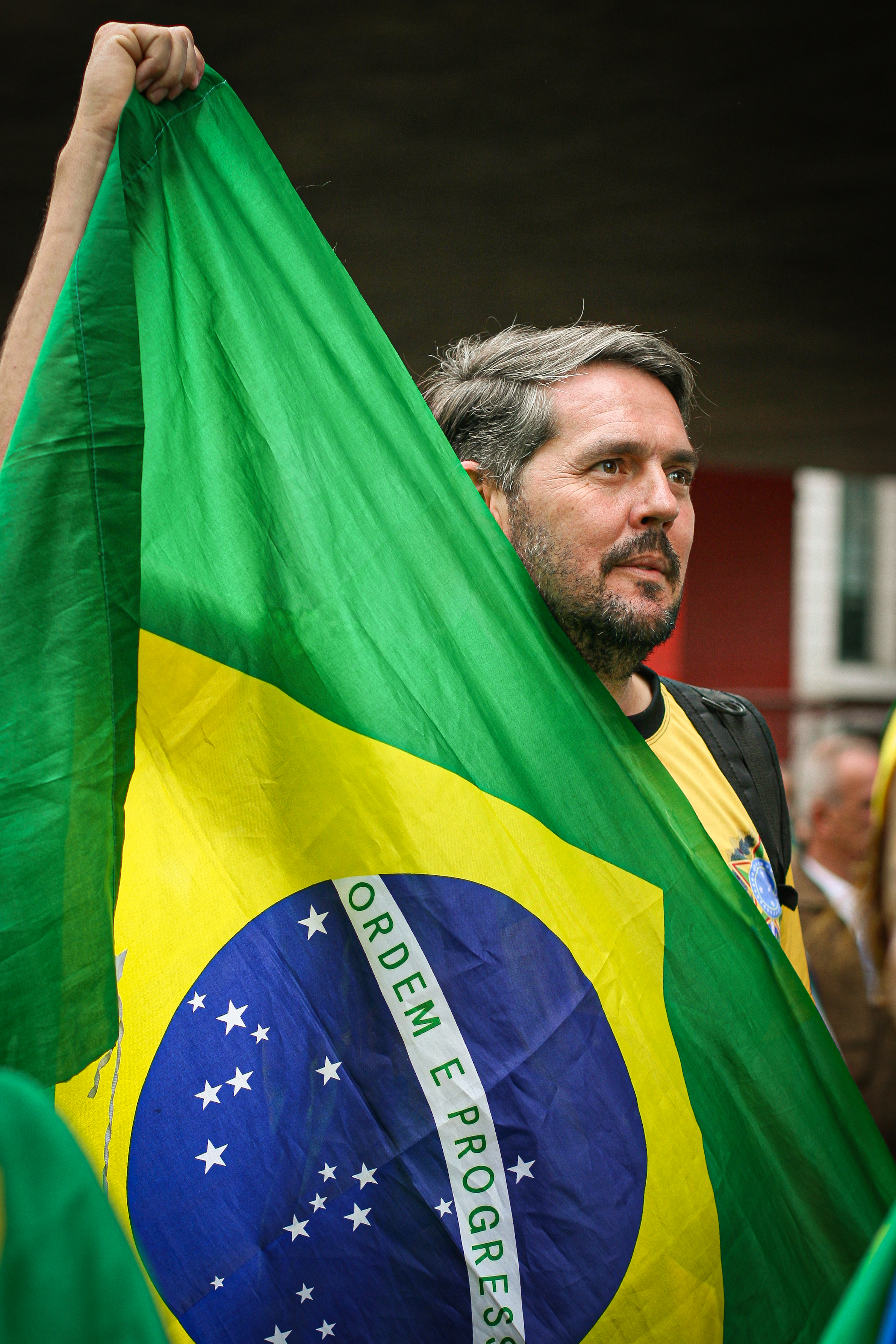 A bandeira que jamais será vermelha / Foto: Thaís de Matos