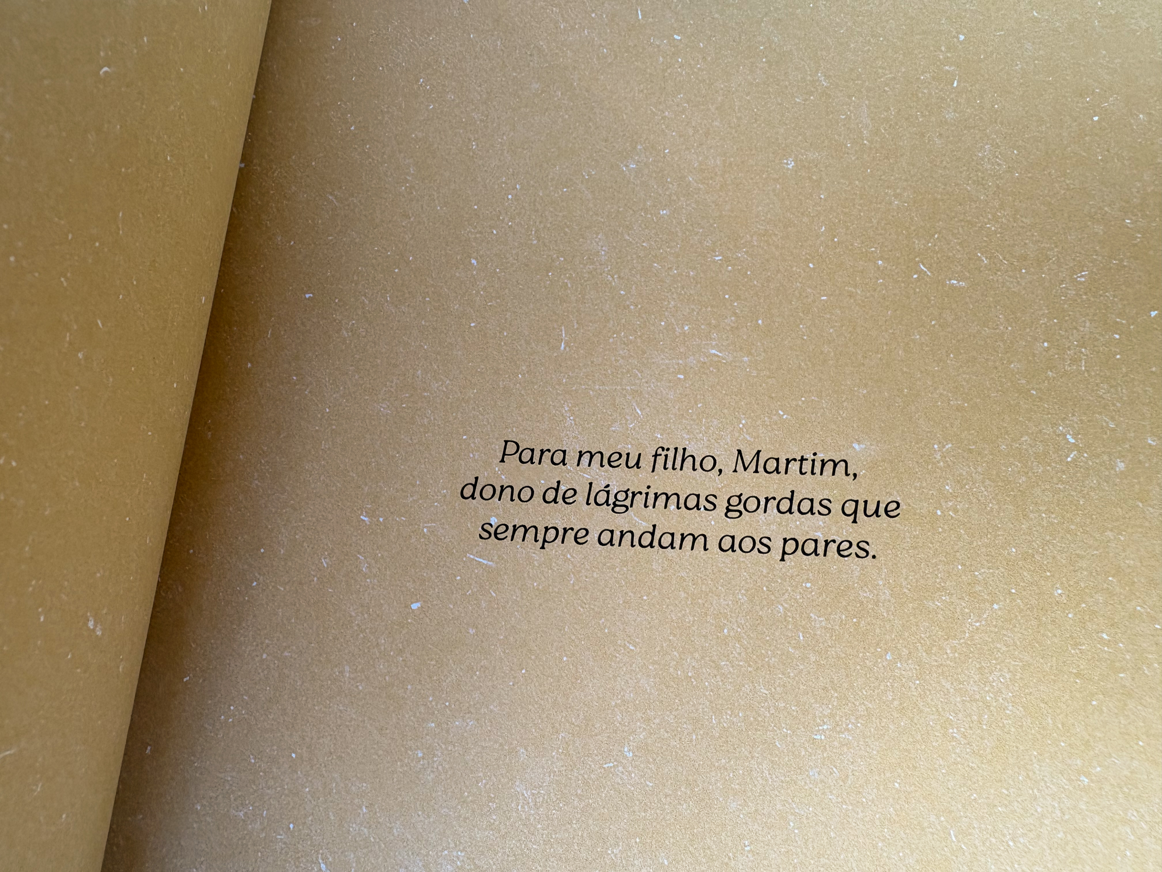 Detalhe da dedicatória do livro ‘Olho D’Água’ de Marcelo Tolentino. Foto: Laura Celis