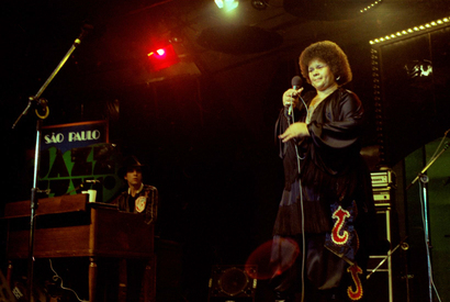 Etta James no Festival Internacional de Jazz de São Paulo em 1978/ Foto: Bernadino G Novo
