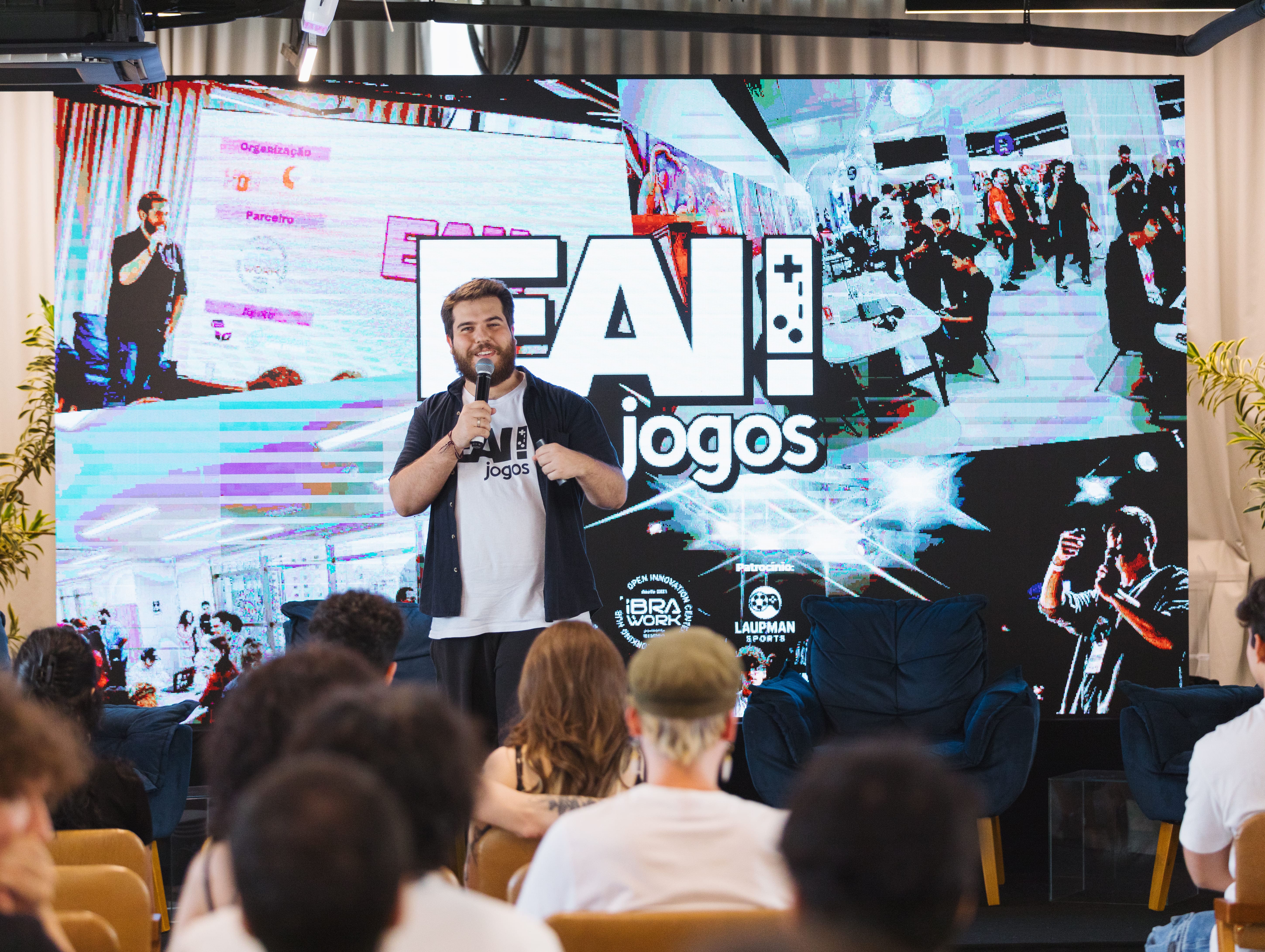 Pedro Silva Oliveira, criador do EAI jogos. Foto: EAI jogos