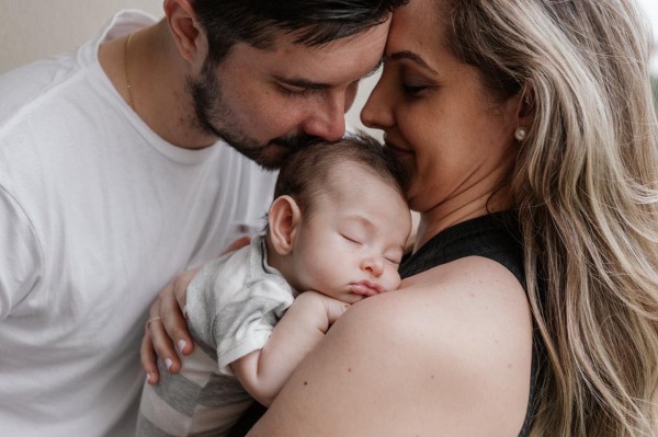 Mário, Paula e Gabriel