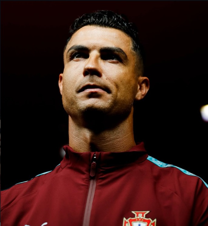 A publicação de Cristiano Ronaldo no Instagram já conta com mais de 18 milhões de curtidas. Reprodução/Instagram: @cristiano