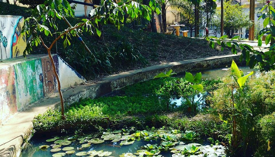 Lago na Praça das Nascentes/ Foto: Divulgação