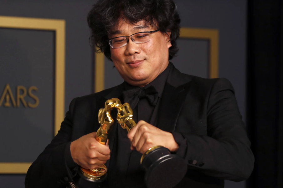 Bong Joon Ho, vencedor da categoria principal dos Oscars de 2020.