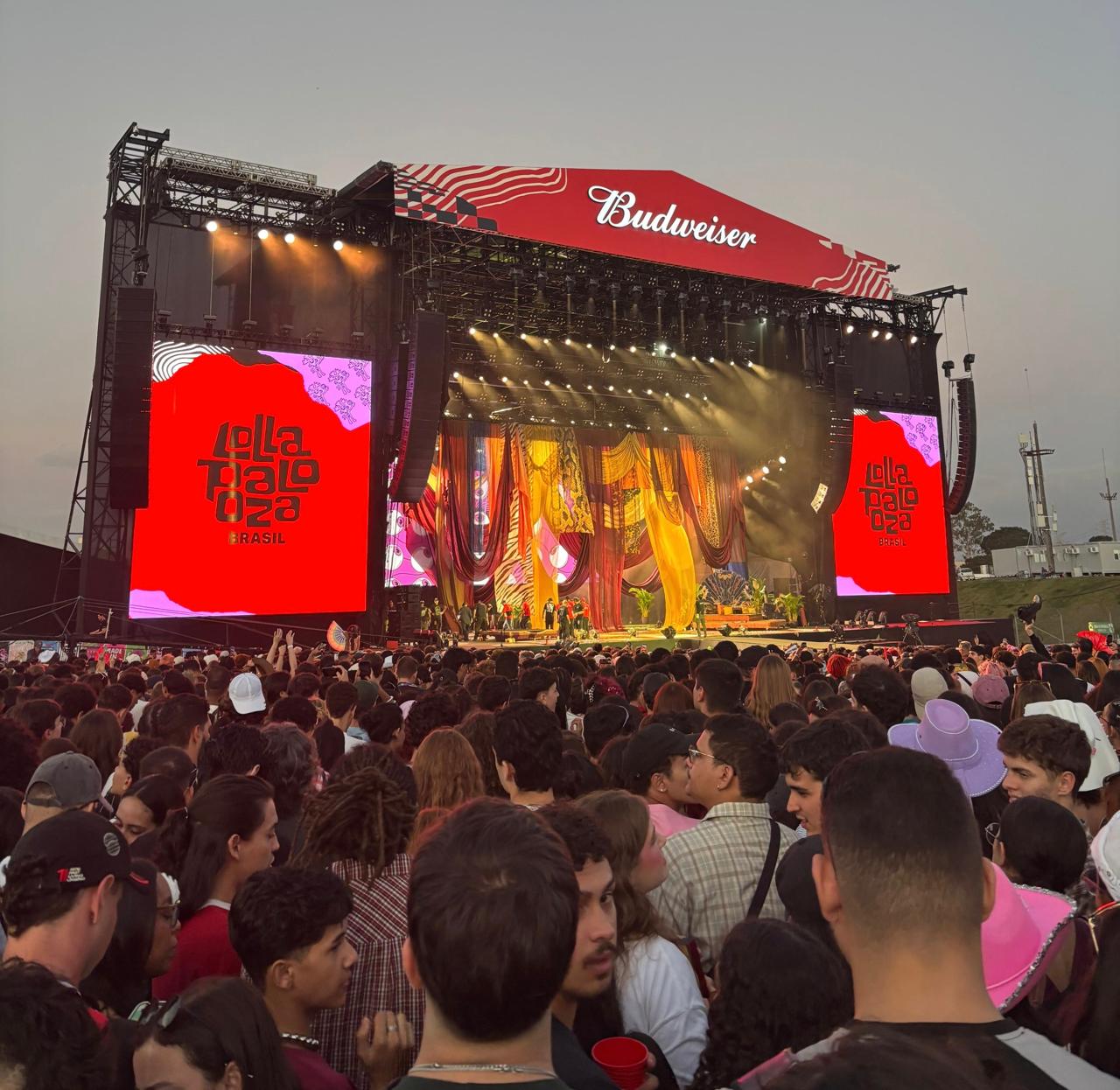 Palco principal do Lollapalooza - Foto: Sophia Nunes 