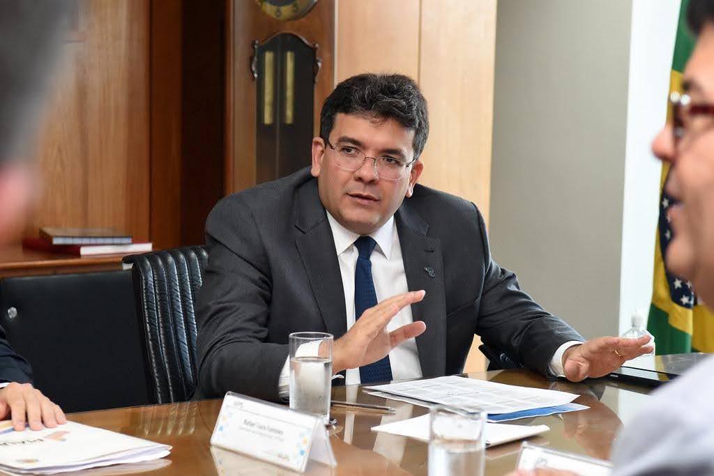 Governador do Piauí, Rafael Fonteles (PT) em reunião com o Ministério da Previdência Social. Fotografia: Edson Leal/Ministério da Previdência Social, Reprodução: Flickr